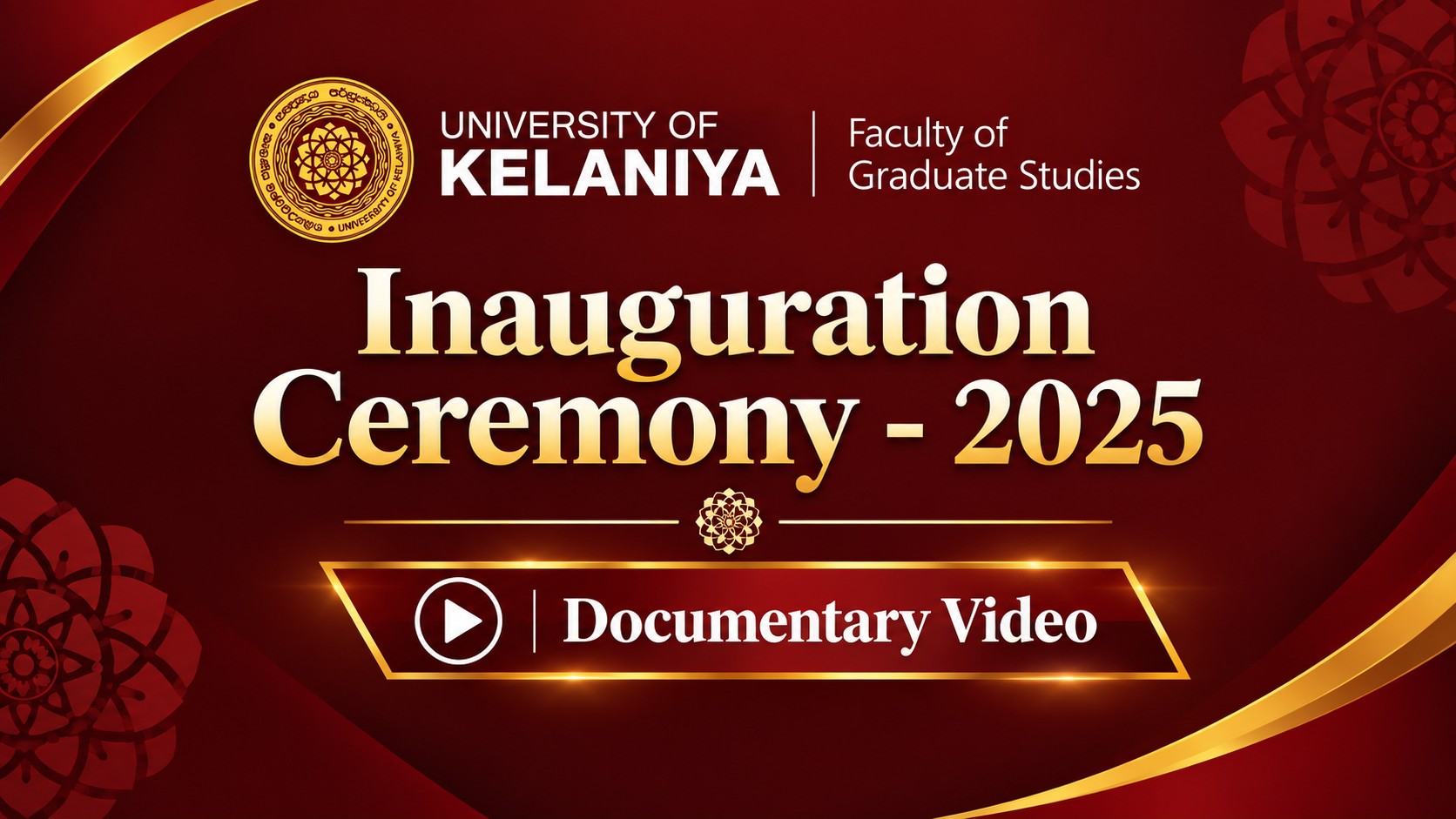 Inauguration Ceremony 2025 - Documentary Video